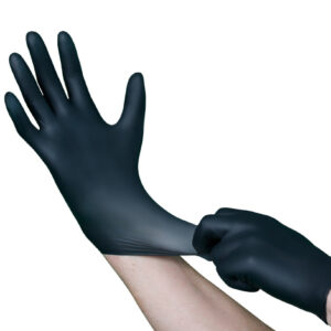 Black Nitrile Exam Gloves - Image 5