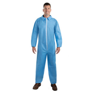 Flame Retardant Coverall - Elastic Wrists and Ankles