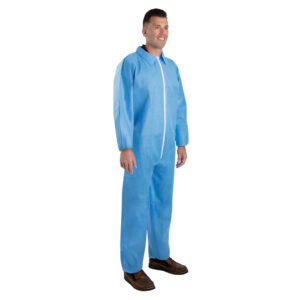 Flame Retardant Coverall - Elastic Wrists and Ankles